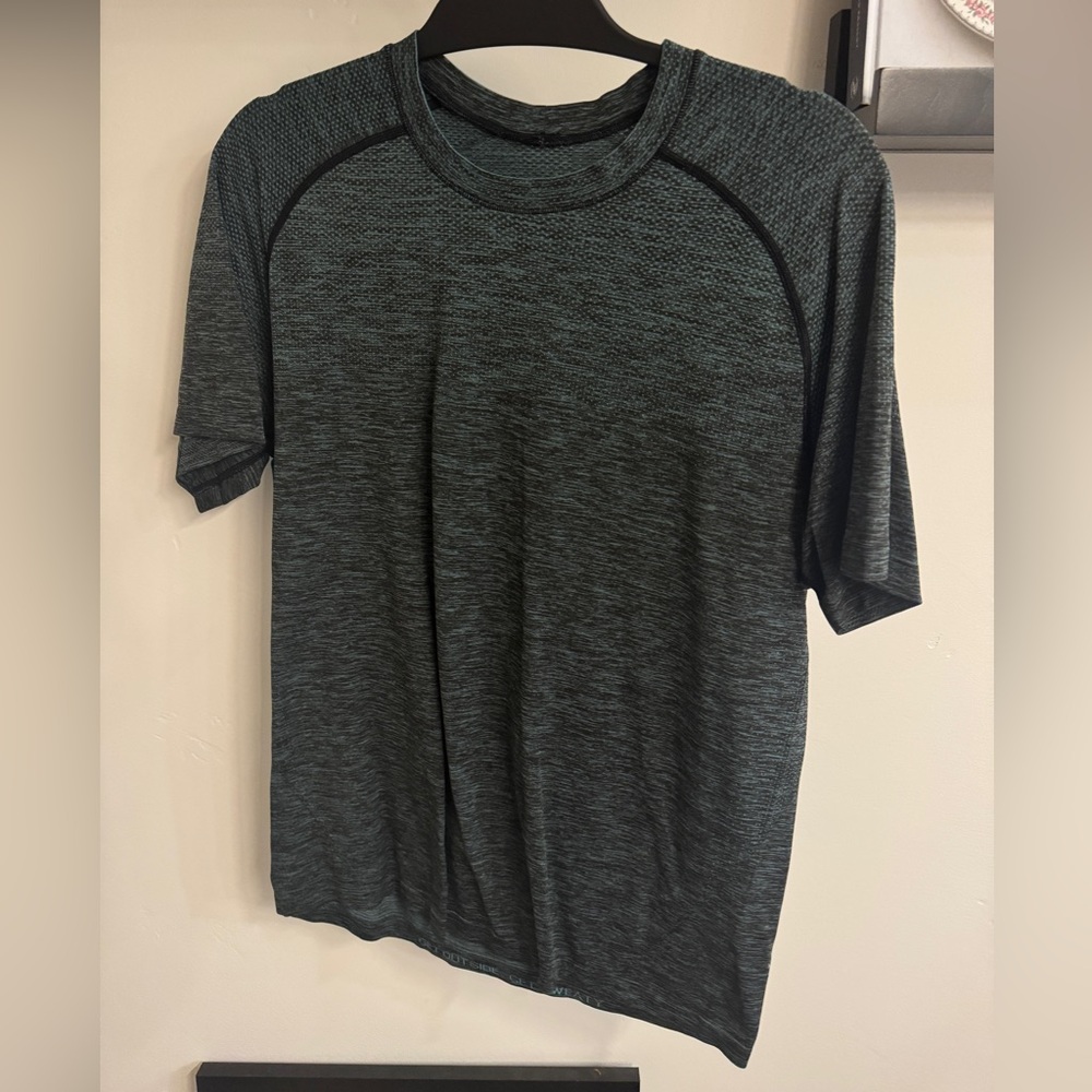 Men's Green/Blue Lululemon Metal Vent Tech